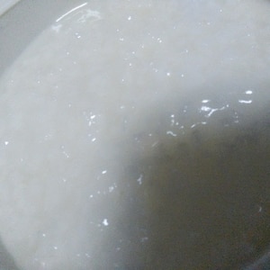 離乳食★お米からマグカップとお鍋で放置する10倍粥